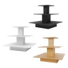 3 Tier Square Display Tables - Black