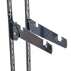Straight Wire Basket Brackets - 12"