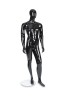Shiney White Male Mannequin - Black