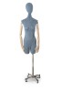 Half Body Form Mannequin - Midnight