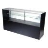 Wood Half Vision Display Showcase 48"x18"x38" - Black