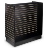 Slatwall H Unit Merchandiser 48"x24"x54" - Black