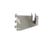 Rectangle Tube Hangrail Brackets 3" - Chrome