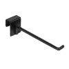 Black Saddlemount U Bar Hangrail Hooks - 4"