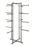 Chrome Lingerie Display Rack