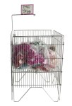 White Dump Bin 24"x24"x30"