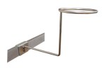 Chrome Saddlemounted U Bar Hat Display