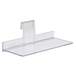 Acrylic Gridwall Shoe Shelf 10"x4"