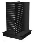 Slatwall 4 Way Display Merchandiser 36"x36"x54"