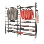 Double Tier Ladder Display Fixture System 96"x16"x88" Double Tier Ladder Display Fixture System 96"x16"x88"