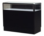 Black Aluminum 1/3rd Vision Showcase 48"x20"x38"