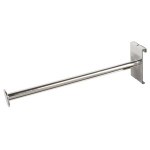 Chrome Round Tube Faceout/Disk End 12"