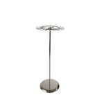 Chrome Revolving Belt Tie Rack