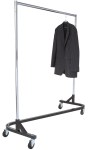 Chrome Z Rack with Black Base
