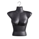 Black Female Upper Half Round Body Form