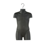 Black Child Half Round Body Form - Size 4