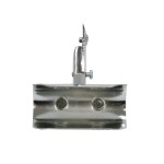 Center Snap On Round Tube Bracket