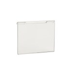 Acrylic Sign Holder for Gridwall or Slatwall 5 1/2"h x11"w