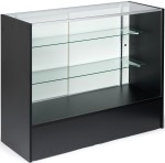 Full Vision Showcase Display Cabinet 48"x18"x38"