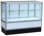 Half Vision Aluminum Showcase 48"x20"x38" Half Vision Aluminum Showcase 48"x20"x38"
