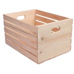 Large Pine Crate 20" x 14" x 11 1/2"