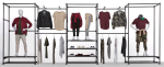 Pipeline Freestanding Fixture System 240"x20"x98 3/8"