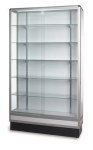 Aluminum Full Vison Wall Showcase 48"x14"x84" Aluminum Full Vison Wall Showcase 48"x14"x84"