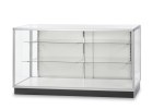 Square Edge Extra Vision Aluminum Showcases 70"x20"x38" Square Edge Extra Vision Aluminum Showcases 70"x20"x38"