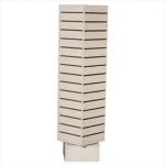 Slatwall Rotating Display Merchandiser 20"x20"x60"