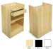 Cash Register Cabinet Stand 24"x20"x38" - Black