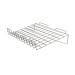 Slanted Slatwall Wire Shelving 15''x24''x3'' lip - Chrome