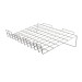 Slanted Slatwall Wire Shelving 15''x24''x3'' lip - White