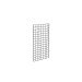 Gridwall Display Panel 2'x4' - Black Grid Panel
