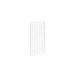 Gridwall Display Panel 2'x4' - White Grid Panel