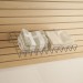 Slanted Slatwall Shelf with Lip