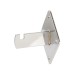 Gridwall Display Panel Brackets - Chrome
