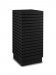 Slatwall Cube Towers 24"x24"x54" - Black