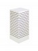 Slatwall Cube Towers 24"x24"x54" - White