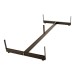 Gridwall Panel Gondola Display Stand - Black