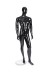 Shiney White Male Mannequin - Black