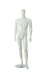 Shiney White Male Mannequin - White