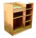 Customer Cash Wrap Counter 48"x18"x38" - Maple
