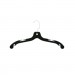 Black Girls Dress Hanger 12" - Black