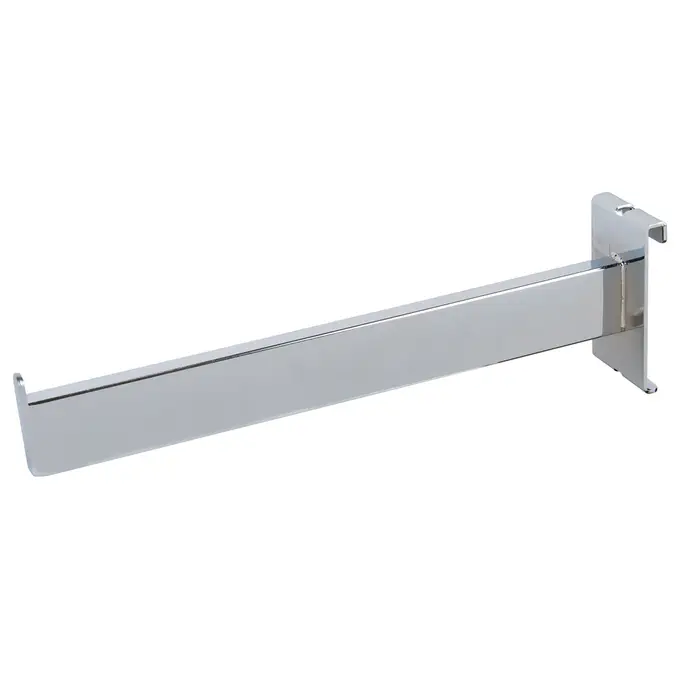 Gridwall Rectangular Tube Faceouts - Chrome